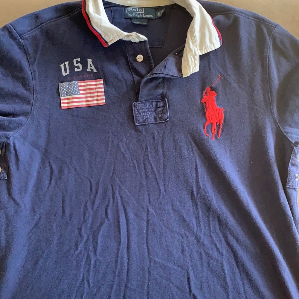 Ralph lauren polo shirt sleeve shirt